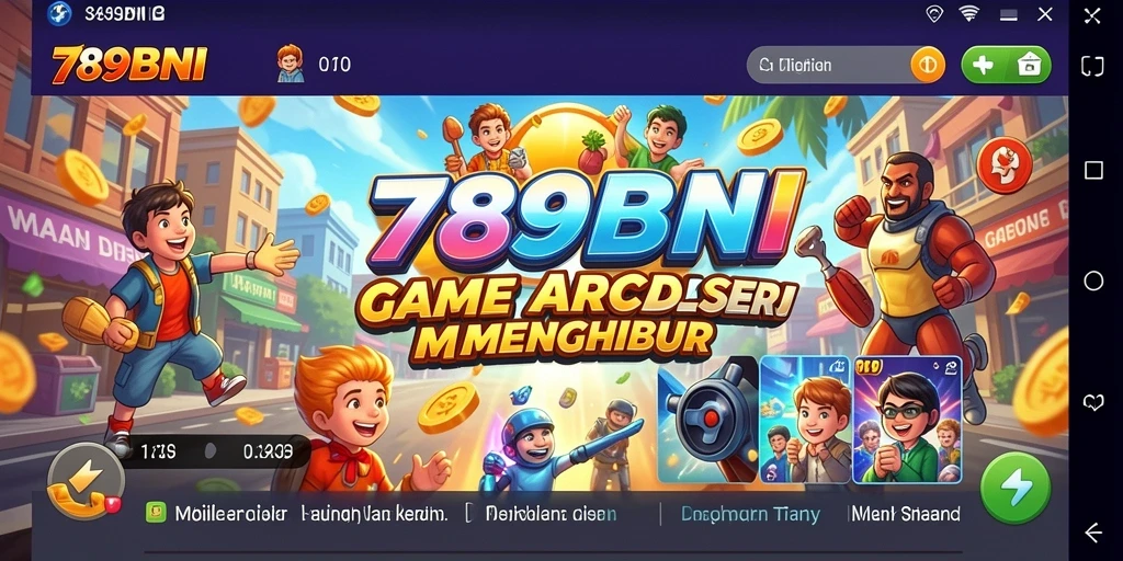 Tangkapan layar gameplay 789BNI menampilkan aksi seru di setiap level.