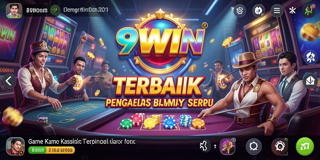 Tampilan menarik dari gameplay Kasino di 9WIN.