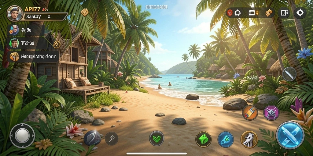 Screenshot permainan API77 menampilkan tingkat kesenangan dalam gameplay Casual.