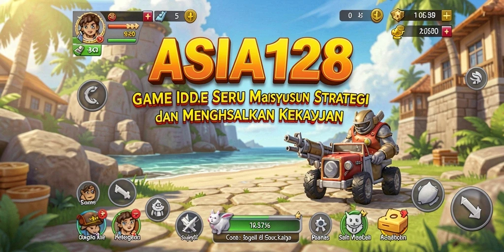 Tampilan gameplay ASIA128 yang menarik dan interaktif dalam dunia Idle.
