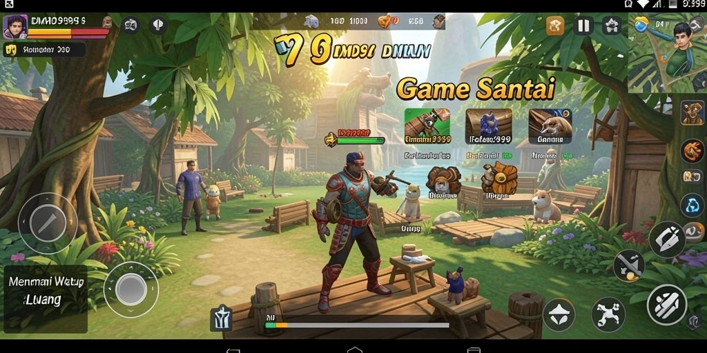 Screenshot DMD999 menampilkan gameplay yang menyenangkan dan menantang.