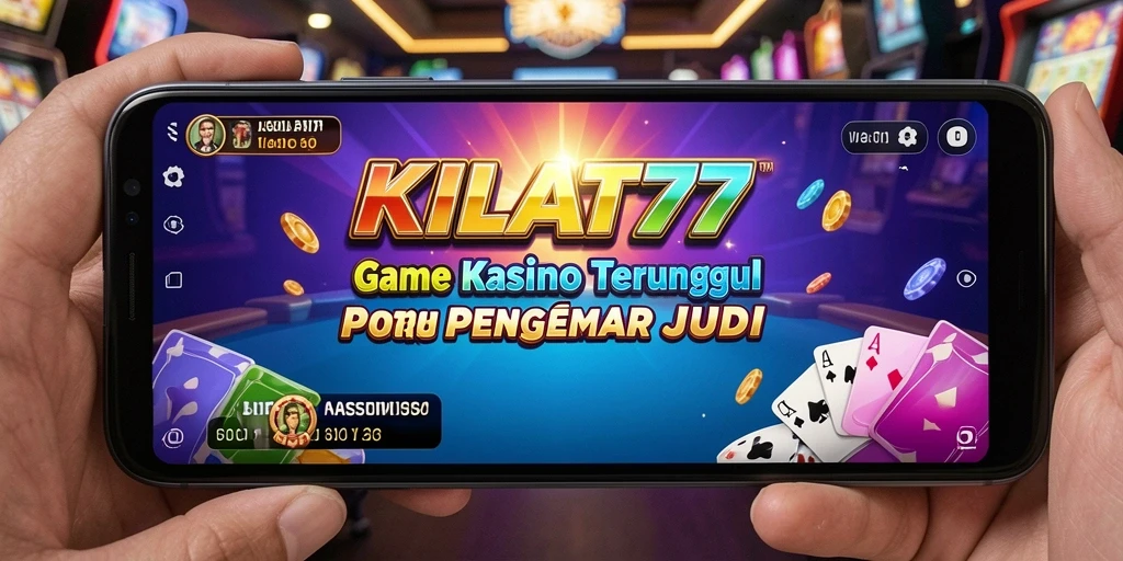 Tampilan menarik gameplay KILAT77 yang penuh dengan aksi Kasino.