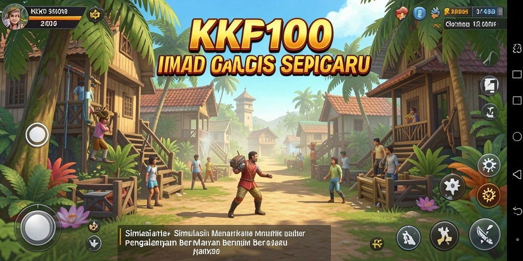 Tangkapan layar KPK100 menampilkan gameplay menarik dalam simulasi interaktif.