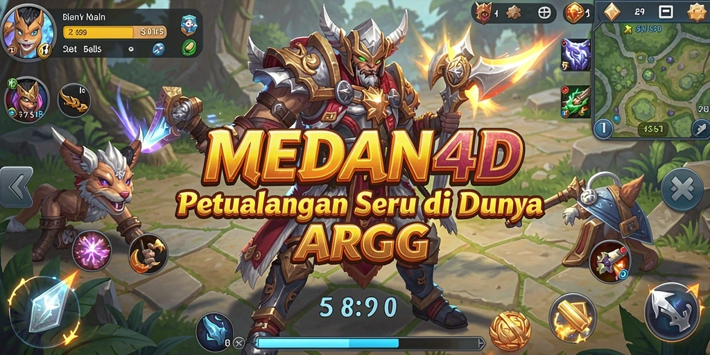 Tampilan gameplay mendebarkan di dunia ARPG.