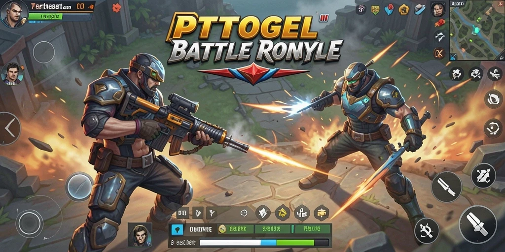 Tampilan gameplay PTTOGEL yang mendebarkan dan penuh aksi.