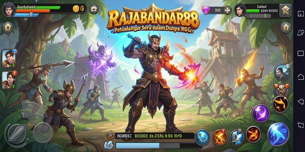 Tampilan menarik dari gameplay RAJABANDAR88 yang penuh aksi dan petualangan.